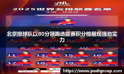 北京排球队以80分领跑选拔赛积分榜展现强劲实力