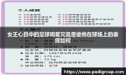 女王心目中的足球明星究竟是谁他在球场上的表现如何